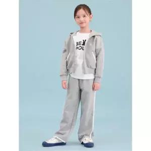 빈폴 키즈 여아 후드 집업 3PCS 세트 라이트 그레이 (BI5141G042) G 466
