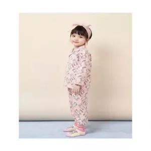 빈폴 키즈 토끼 빙키 파자마 2PCS 상하 세트 라이트 핑크 (BI5X41U06Y) 5X