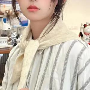 [룽스_62]여성스카프머플러 머플러 겨울 스카프 헤어커치프