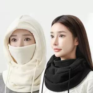 [룽스_62]방한용품 폴라 플리스 소자 멀티 마스크 넥워머