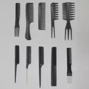 [룽스_62]남성용빗 꼬리 도끼 가르마빗 포마드빗 10종세트