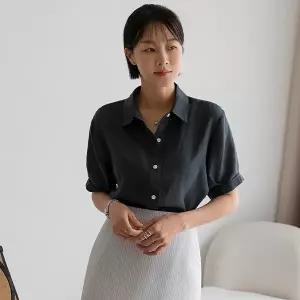(뮬랑) (자체제작) M. 롤업 텐셀 린넨셔츠[셔츠C0227P128]