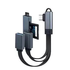 [룽스_63]케이블 카드리더기 HDMI /microSD TF SD카드