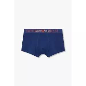 매장정품 EMPORIO ARMANI UNDERWEAR 엠포리오 아르마니 언더웨어 남성 오버랩 로고 밴딩 드로즈 팬티 (0814