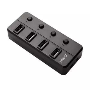 [룽스_63]외장하드 PC USB2.0 4포트 4포트허브
