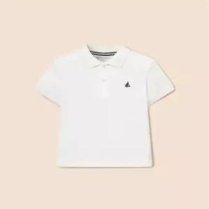 빈폴 키즈 Essential 피케 카라 반소매 티셔츠 - 아이보리 BI6242UE30 30 6031685