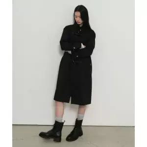 GENERALIDEA 토글 싱글 트렌치 코트 [BLACK] / GF1LCT501 182069
