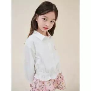 빈폴 키즈 Reedition 플라워 그래픽 포인트 시어서커 셔츠 아이보리 BI5264G010 G