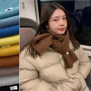 다양한 색상 따뜻 니트 소재 데일리 남여공용목도리