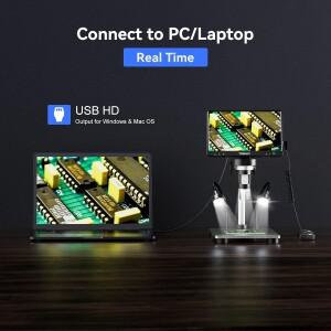 TOMLOV DM9 디지털 USB 전자 현미경 1080P 7 