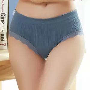 프리사이즈 스판 골지 프릴 레이스 편한 밴딩 팬티