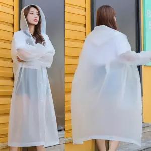 저렴한 레인코트 남녀공용 간편한 일회용 방수 우비