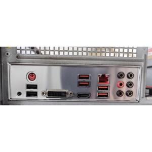 MSI B450 GAMING PLUS MAX MS-7b86 마더보드 배플 베젤 컴퓨터 백플레인용 I/O 실드 백 플레이트 브래킷