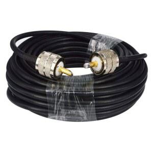 스프링전선 승진 15M UHF 동축 케이블 안테나 CB 저손실 남성 50 라디오 RG58 PL259 OHMS