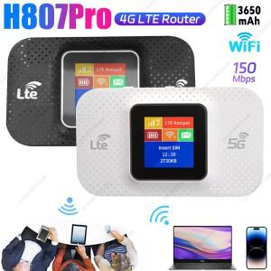 4G LTE 와이파이 라우터 심 카드 슬롯 무선 휴대용 150Mbps 모바일 포켓 차량용 핫스팟
