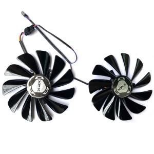 냉각 선풍기 그래픽 비디오 카드 XFX Radeon RX 5600 XT RAW II, 95mm 4 핀 FDC10U12S9-C