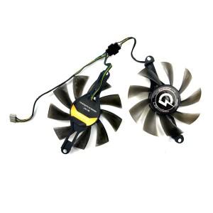 냉각 선풍기 그래픽 카드 교체 PELADN RX 5500XT 580 8G 2048SP RX550 용 GPU 85mm 4 핀 XT,