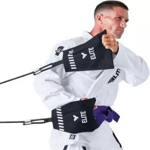 엘리트 스포츠 주짓수 그립 트레이너 시뮬레이션 기 - BJJ MMA 유도 및 그래플링 훈련을 위한 저항 밴드 근력