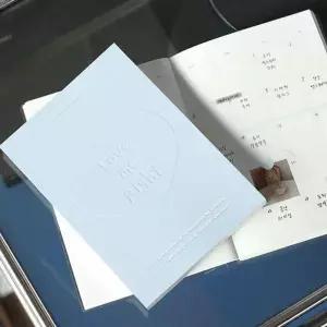 러브미 FM19NC12 만년형 PVC커버 다이어리 1P 일정관리 다꾸