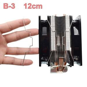 팬클립 8/ 9/ 12 cm 장착 CPU 쿨러 스틸 쉽게 2pcs 구축