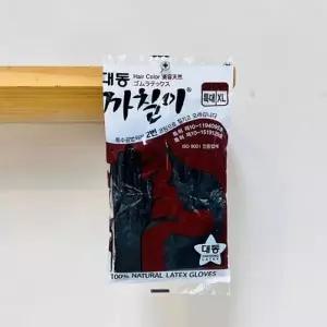 ( )대동 까칠이 라텍스 미용장갑(블랙)XL