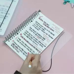 A5바인더 HN39BQ00 반투명 바인더 라인노트 A5