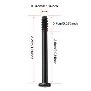 GPUHOLD 20PCS 컴퓨터 케이스 팬 긴 나사 라디에이터 PC 냉각 섀시 구성 요소