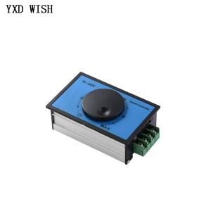 PWM 모터 속도 컨트롤러 DC 10-60V 12V 24V 48V 20A 소프트 스타트 스위치 조정 가능한 드라이브 모듈
