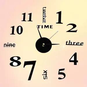 벽시계 만들기 DIY 가정 사무실 인테리어 무소음 선물