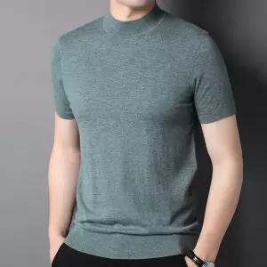 님성 데일리 니트 터틀넥 폴라 가을 봄 스웨터 얇은 반 캐주얼 팔 기본 대중 상의 다올2