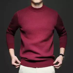 님성 데일리 니트 터틀넥 폴라 가을 솔리드 반 슬림 스웨터 청년이너 다올3