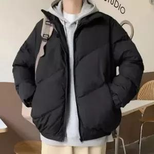 양털후드집업 남성 패딩 점퍼 오버핏 겨울 방한 잠바 캐주얼