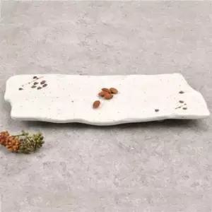 직사각접시 멜라민 접시 생선접시 사각접시 플레이팅 36.8cm