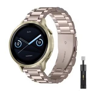 Garmin Venu 4 41mm 45mm용 스테인리스 스틸 스트랩 메탈 손목밴드 비즈니스 시계줄