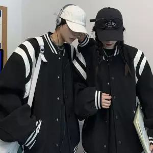 남성 오버핏 스타디움 자켓 스트릿 야구점퍼 블루종