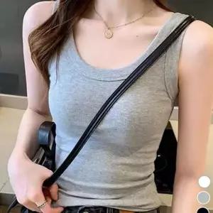 [라일리여성의류] Rly 슬림핏 여성 민소매 레이어드 여성 나시 4계절