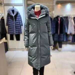 [조순희]고급스러운 거위털패딩 코트 FLWC506 GY_BP