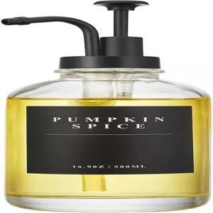 커피 바용 시럽 디스펜서 펌프 블랙 업그레이드 포함된 유리 병 16.9온스 500ml 1팩 라벨 28개