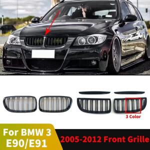 BMW E90 E91 3 시리즈 2005-2012 325i 전면 흡입 신장 그릴 레이싱 스포츠 튜닝 액세서리 바디 키트