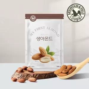 산과들에 산과들에 생아몬드 500g x 2봉 견과류