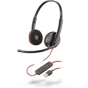 PLANTRONICS 블랙와이어 유선 C3220 헤드셋