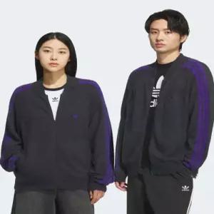 아디다스 니트 슈퍼스타 트랙탑 - 다크그레이 KD9396 트레이닝 집업재킷 56177