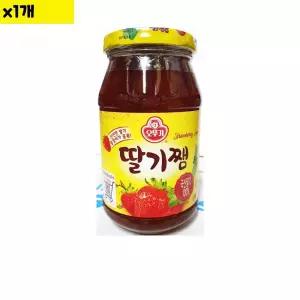 식자재 식재료 도매 딸기잼 병 오뚜기 500g 1개