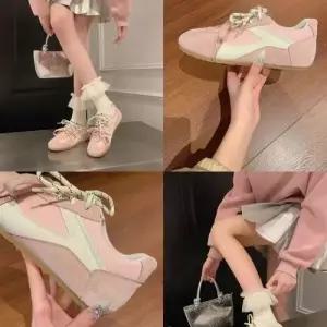 봄 캐주얼 통굽 루돌프 여자워킹화 모닝 ible5