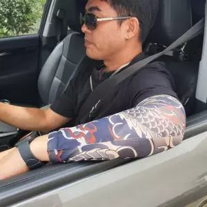 [HK3] 용모양 타투 문신 팔토시 쿨