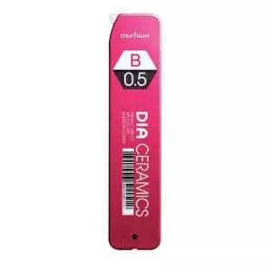 문화 OQ65BO97 다이아 세라믹 샤프심 0 5mm B 45본 12개입
