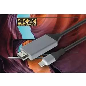 [룽스_63]케이블 모니터케이블 Type C to HDMI 변환 3.1 2M