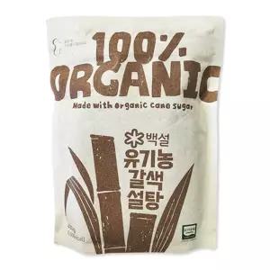 양념 백설 유기농 갈색설탕 400g 2개