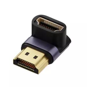 [룽스_63]M/F hdmi젠더 하향 꺽임 2.1 90도 T-HDMI21-MFD