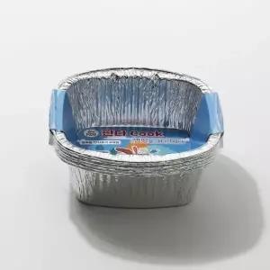(옵션 판다쿡 직화(일반) 정사각1호 6P)알루미늄 정사각 냄비 1호 6P 알미늄냄비 알루미늄그릇 즉석라면용